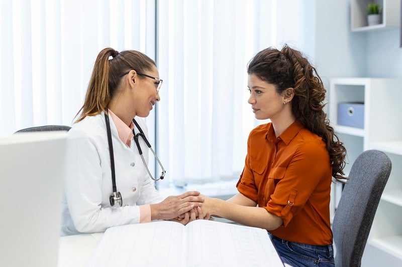 Doctor in a hospital